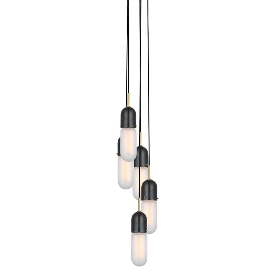 Visual Comfort Junio 5 Light 10" Wide Multi Light Pendant