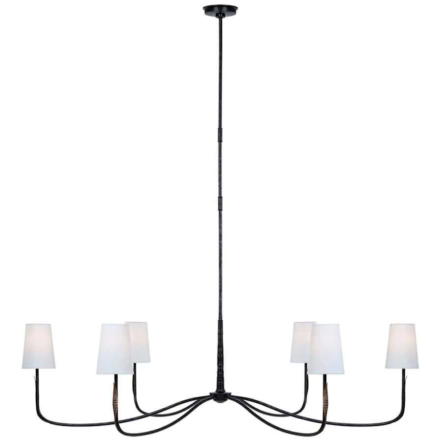 Visual Comfort Kairos 6 Light 58" Wide Chandelier