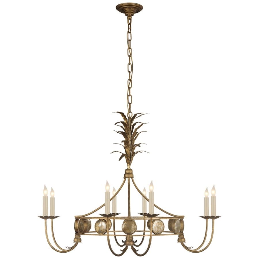 Visual Comfort Gramercy 36" Medium Ring Chandelier by E. F. Chapman