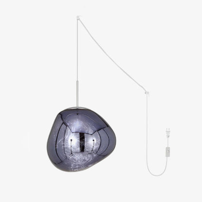 Lava Swag Pendant Lamp ∅ 7″ / Dia 18cm / Smoke Gray / US Plug 1001 Pendant light