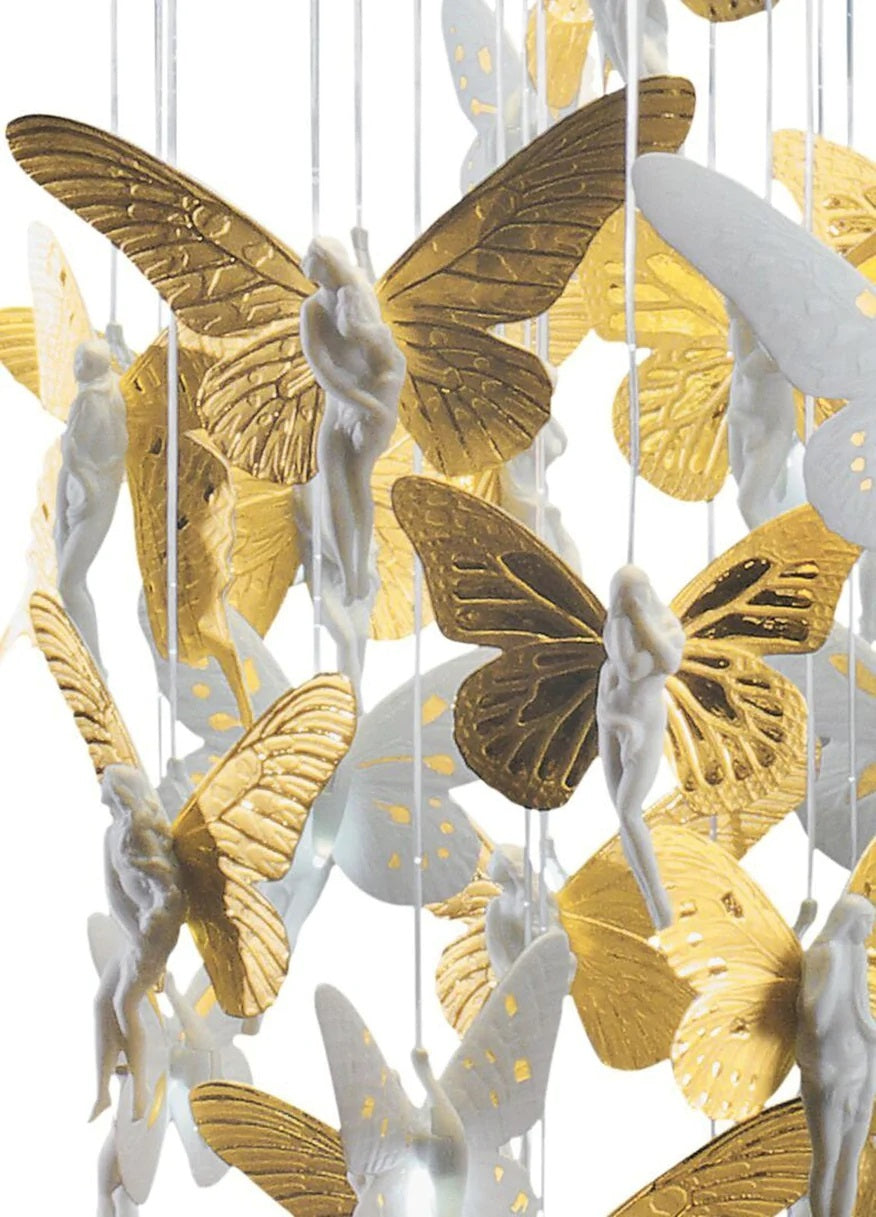 Lladro Niagara Chandelier 31"