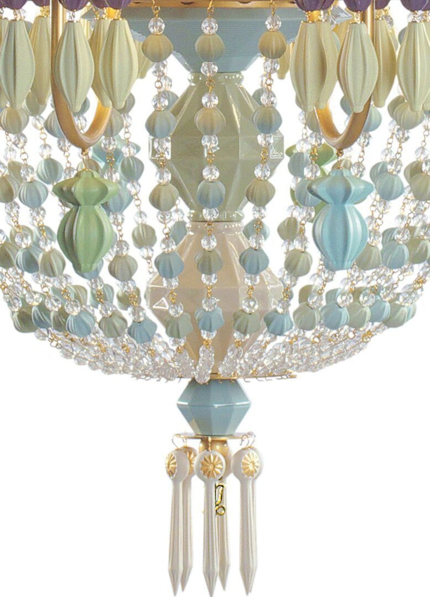 Lladro Winter Palace Cæ¶”å±e D'Azur 12 Lights Chandelier (US)