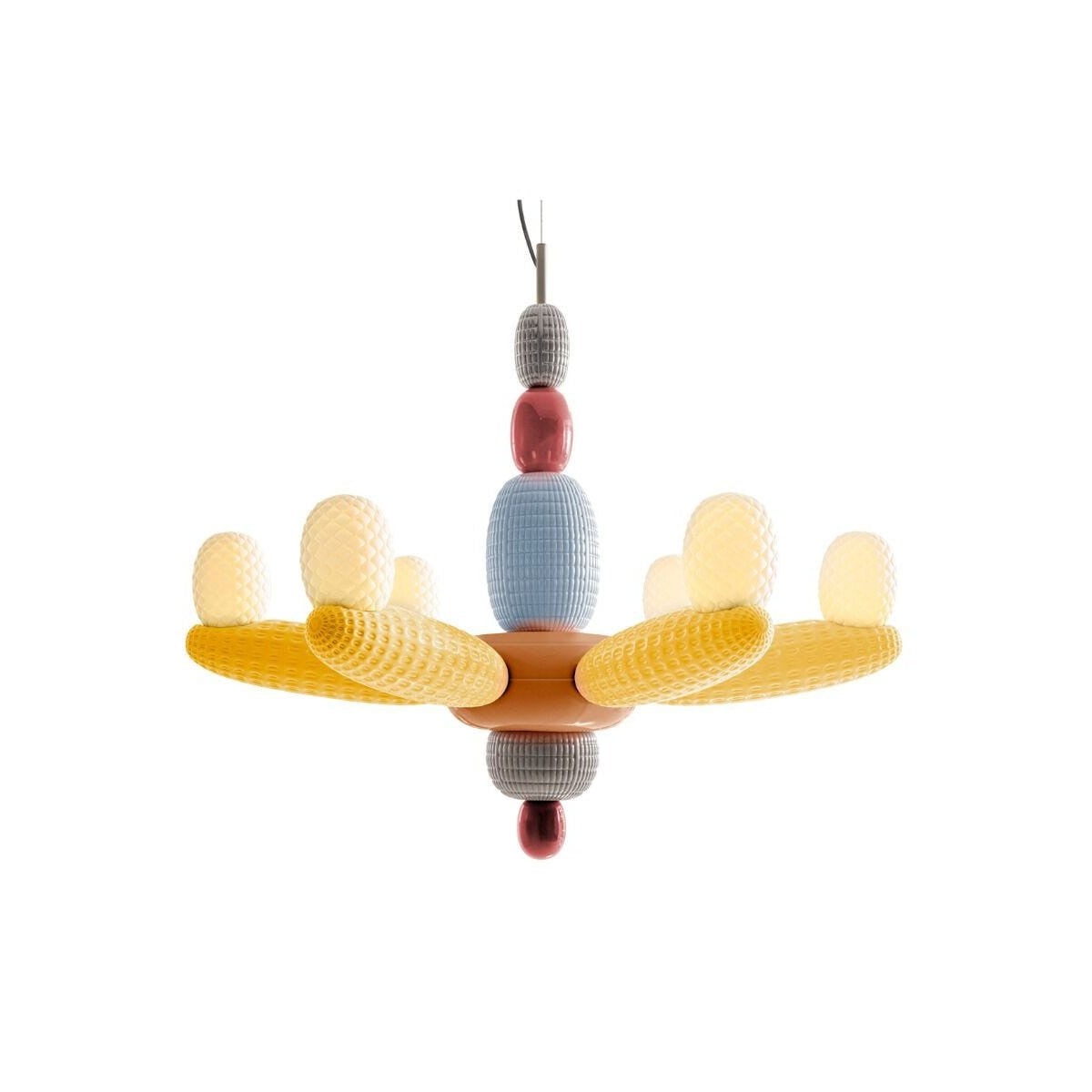 Lladro Soft Blown Chandelier