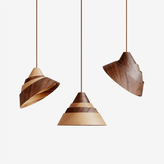 Strata Wood Pendant Lamp