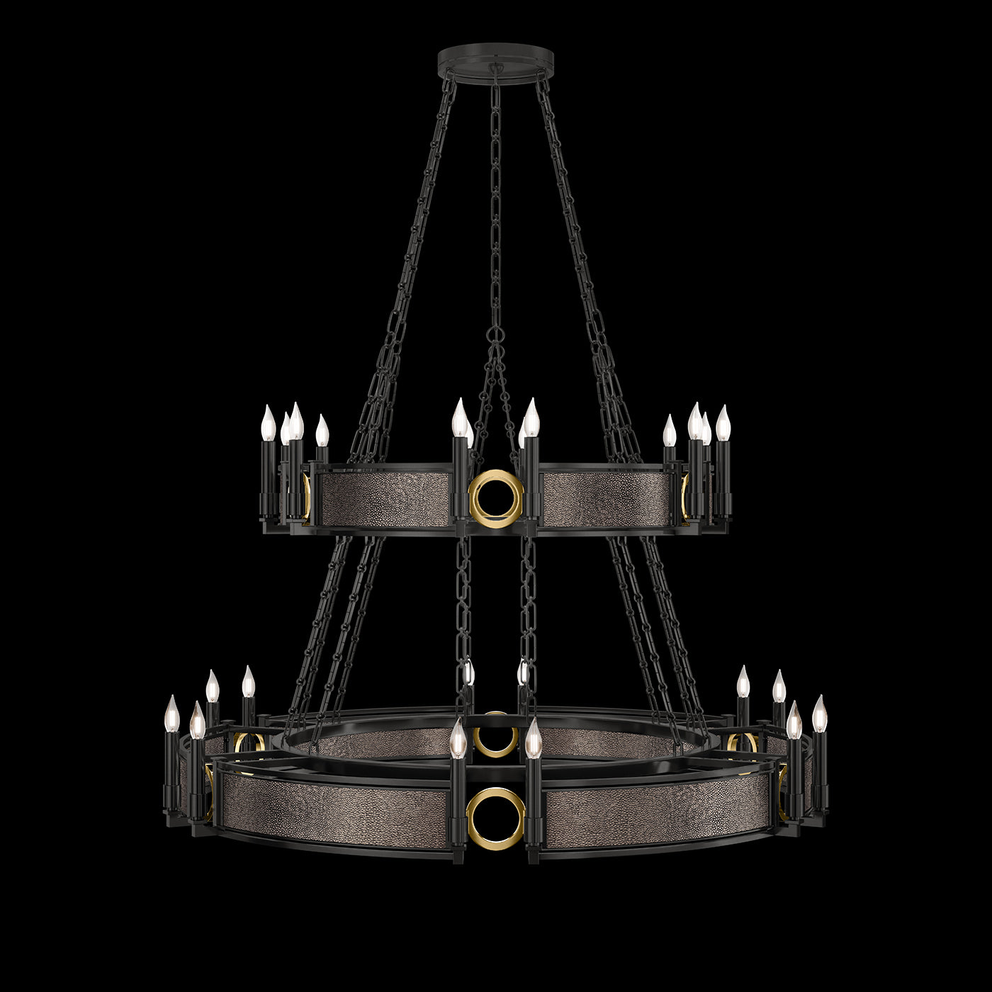 Fine Art Mirage 50"W Round Chandelier