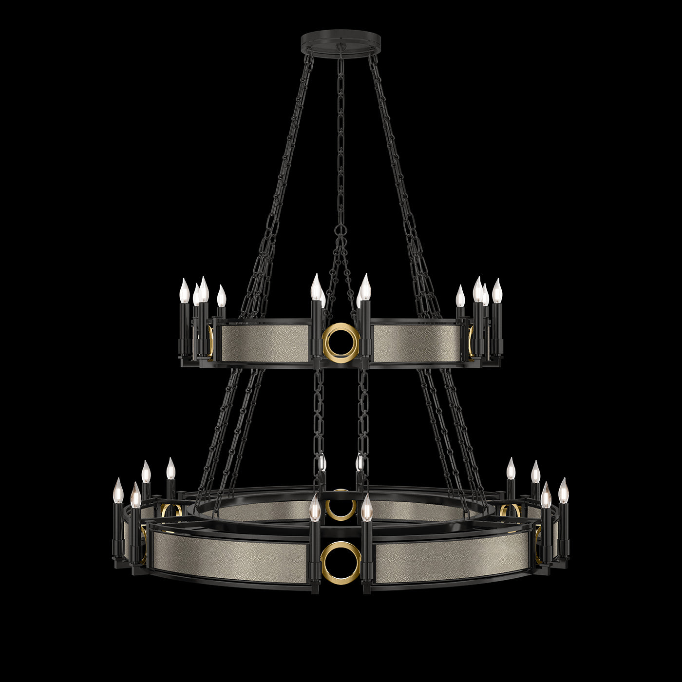Fine Art Mirage 50"W Round Chandelier