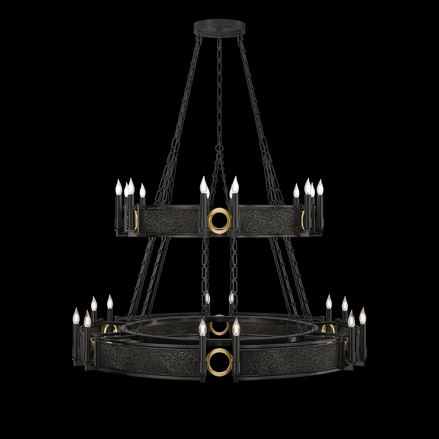 Fine Art Mirage 50"W Round Chandelier