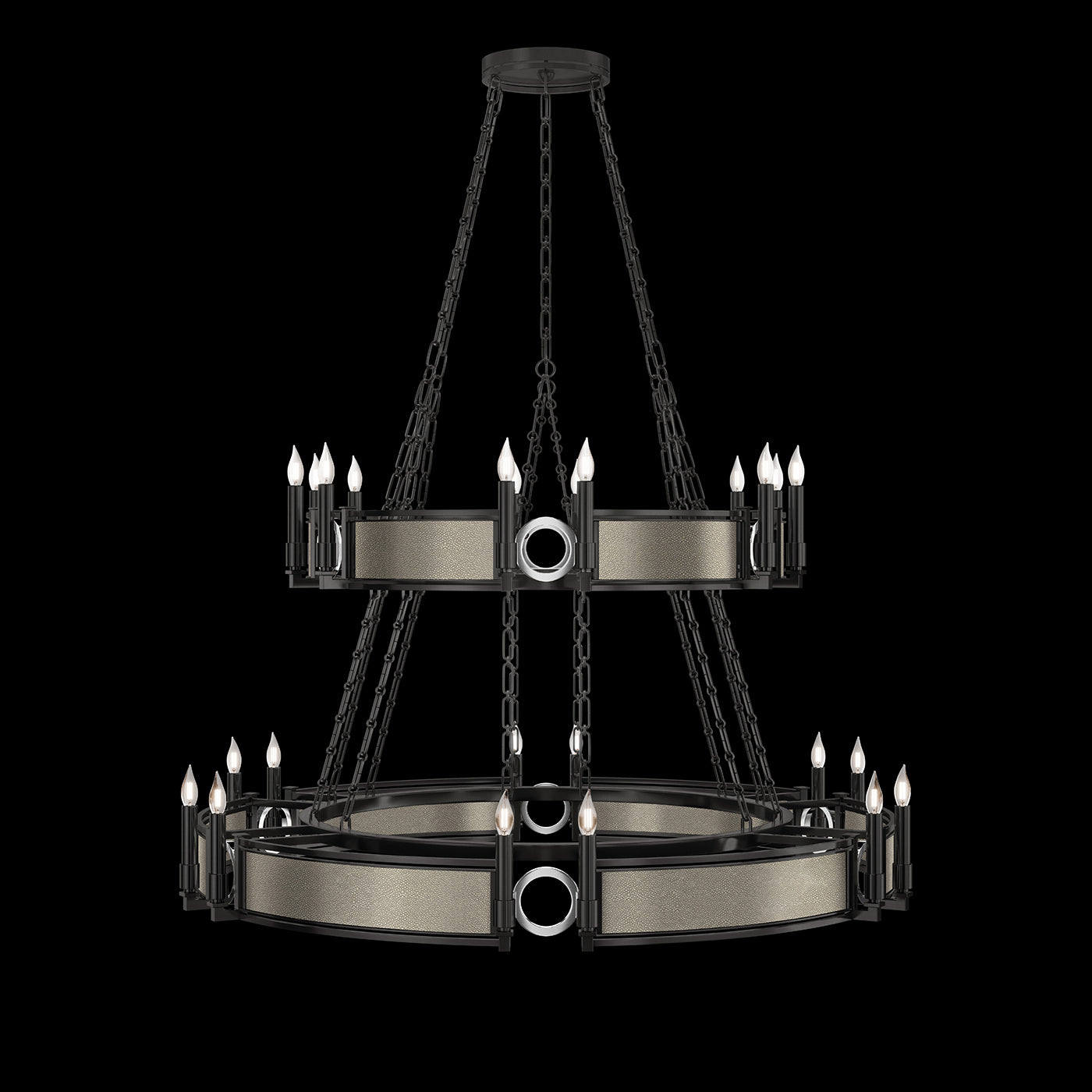 Fine Art Mirage 50"W Round Chandelier