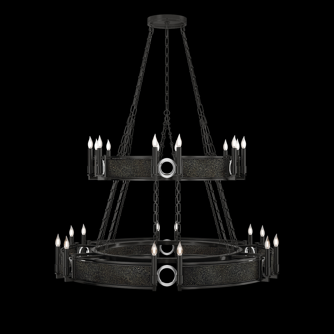 Fine Art Mirage 50"W Round Chandelier