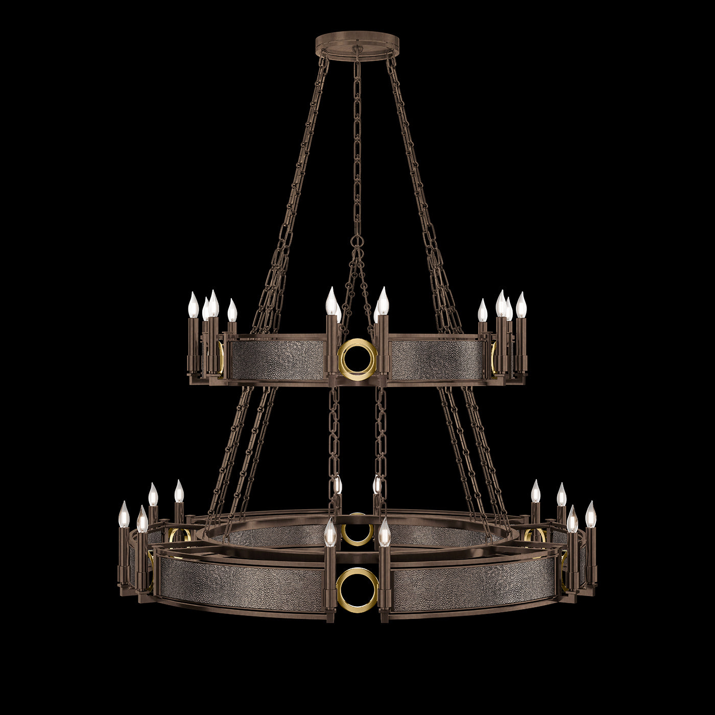 Fine Art Mirage 50"W Round Chandelier