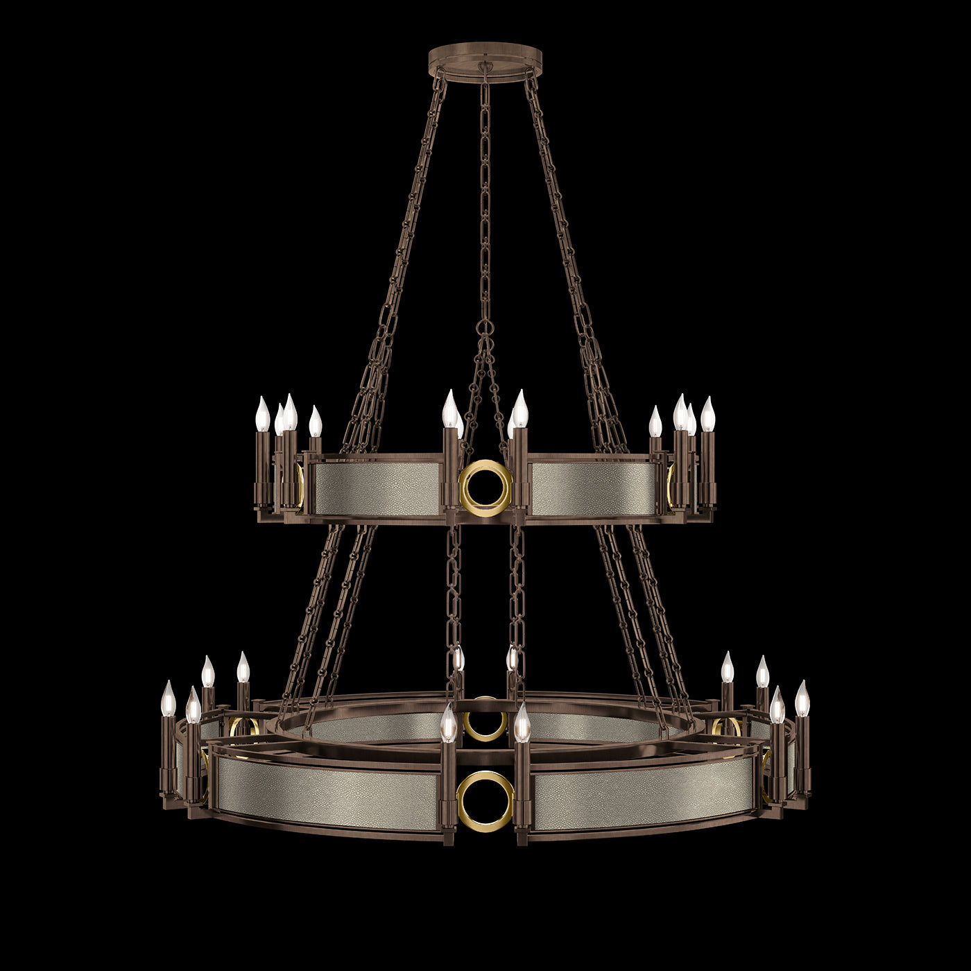Fine Art Mirage 50"W Round Chandelier