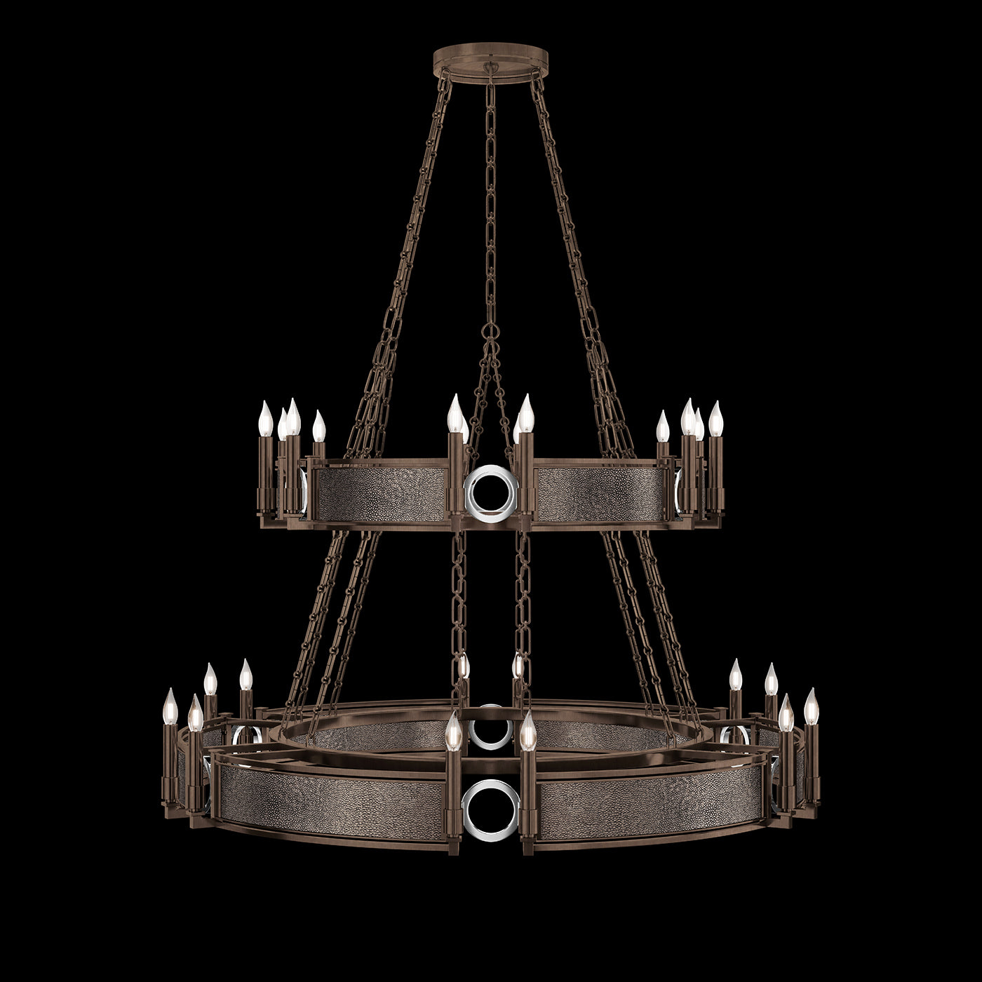 Fine Art Mirage 50"W Round Chandelier