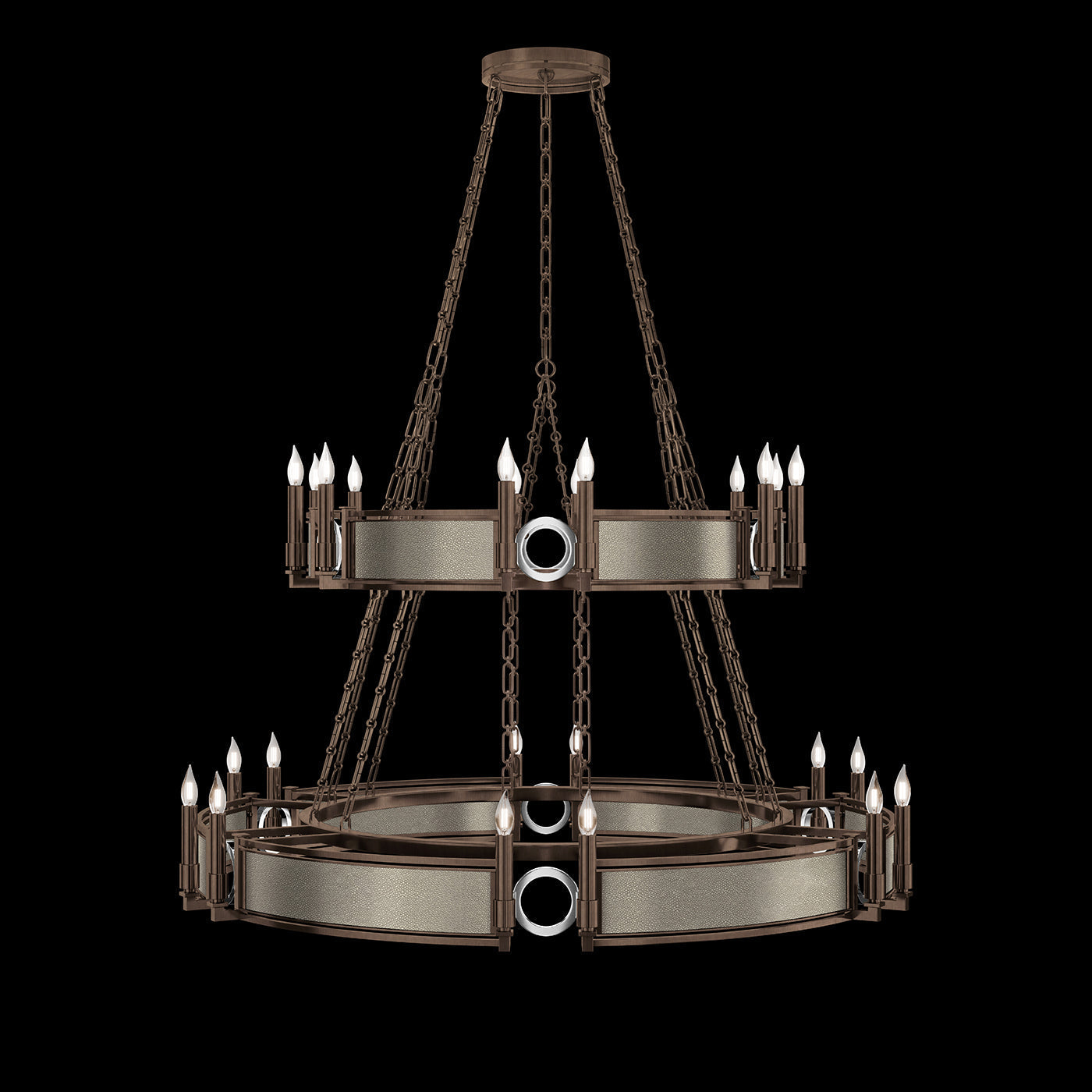 Fine Art Mirage 50"W Round Chandelier