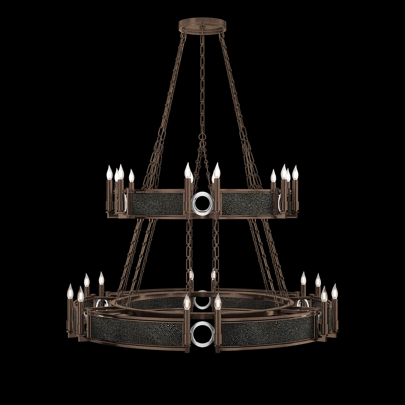 Fine Art Mirage 50"W Round Chandelier