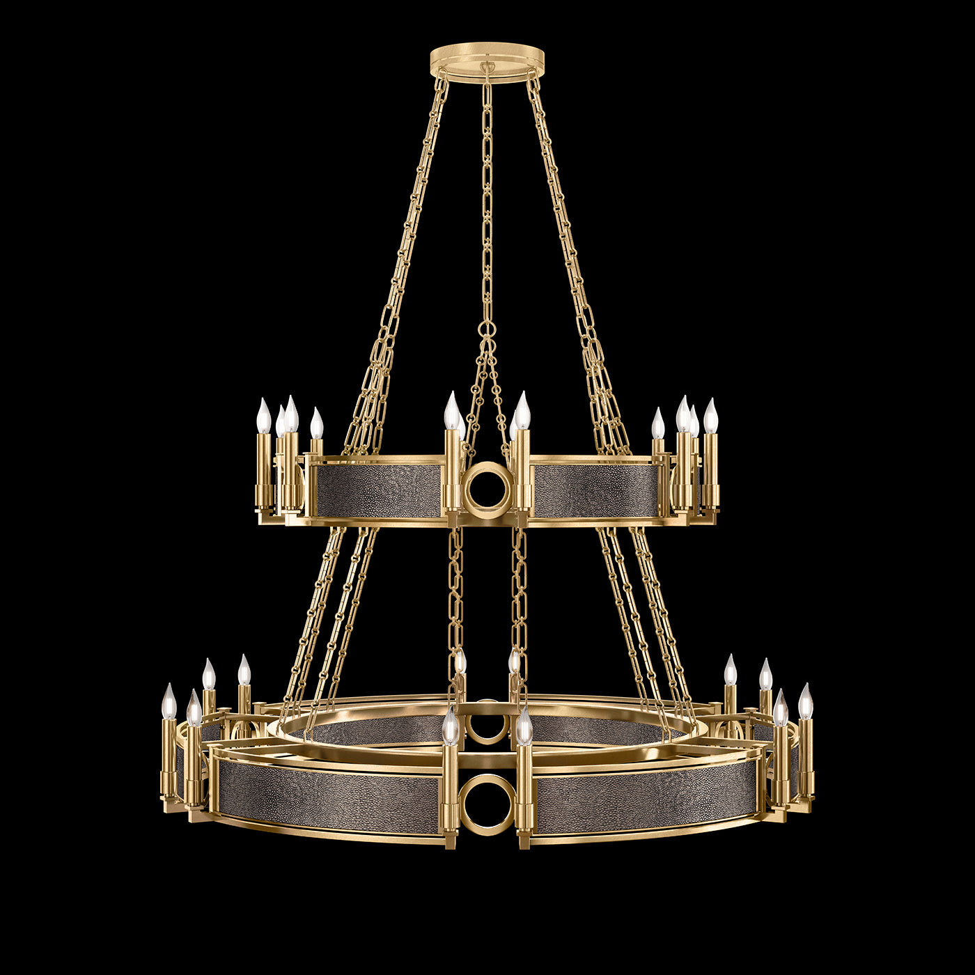 Fine Art Mirage 50"W Round Chandelier