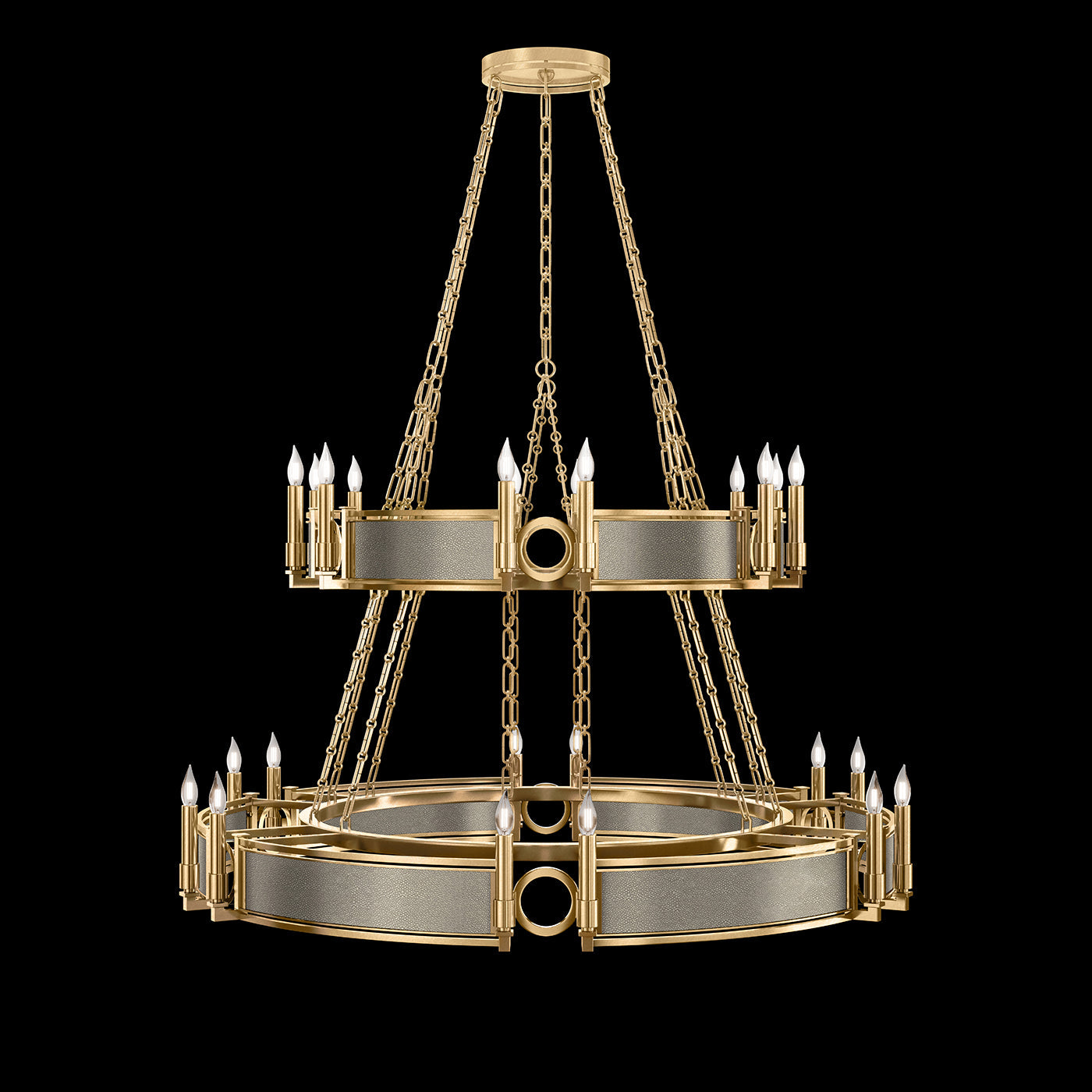 Fine Art Mirage 50"W Round Chandelier
