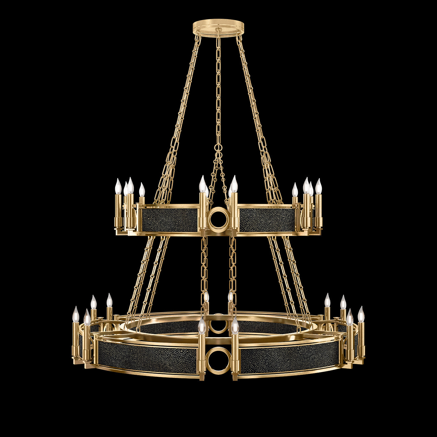 Fine Art Mirage 50"W Round Chandelier