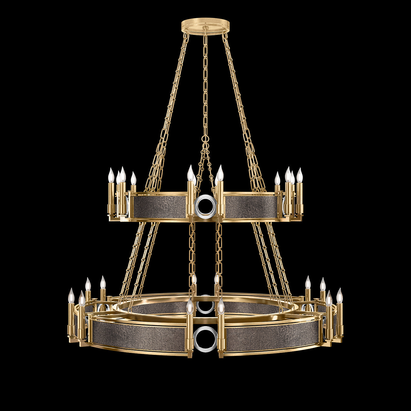 Fine Art Mirage 50"W Round Chandelier