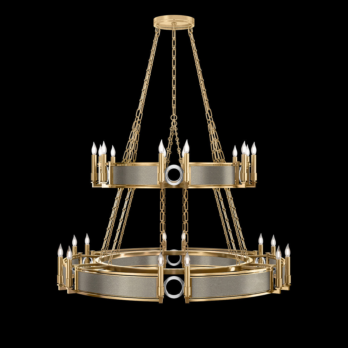 Fine Art Mirage 50"W Round Chandelier