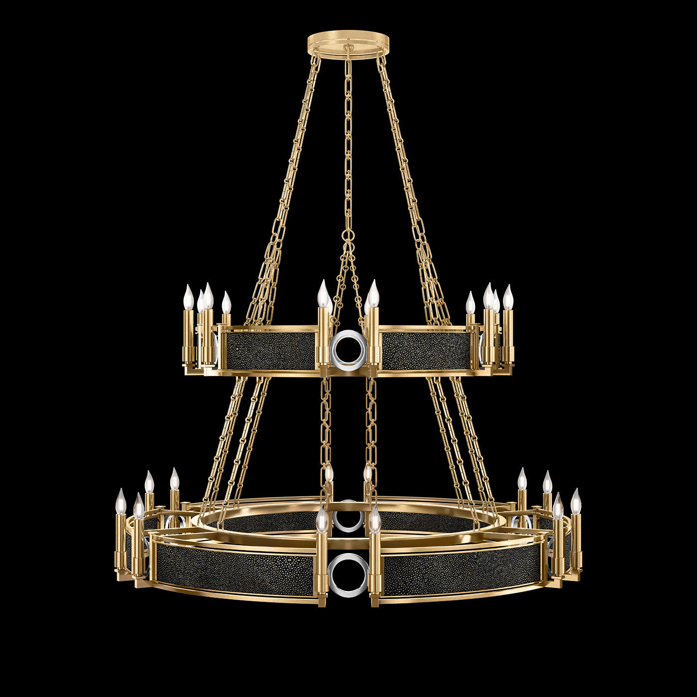 Fine Art Mirage 50"W Round Chandelier