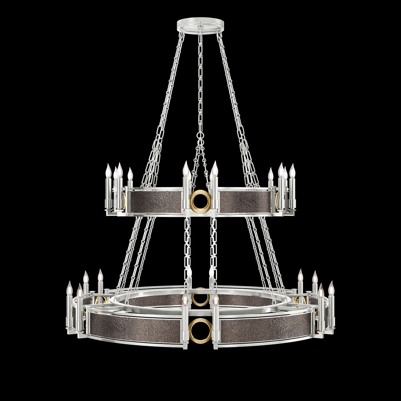Fine Art Mirage 50"W Round Chandelier