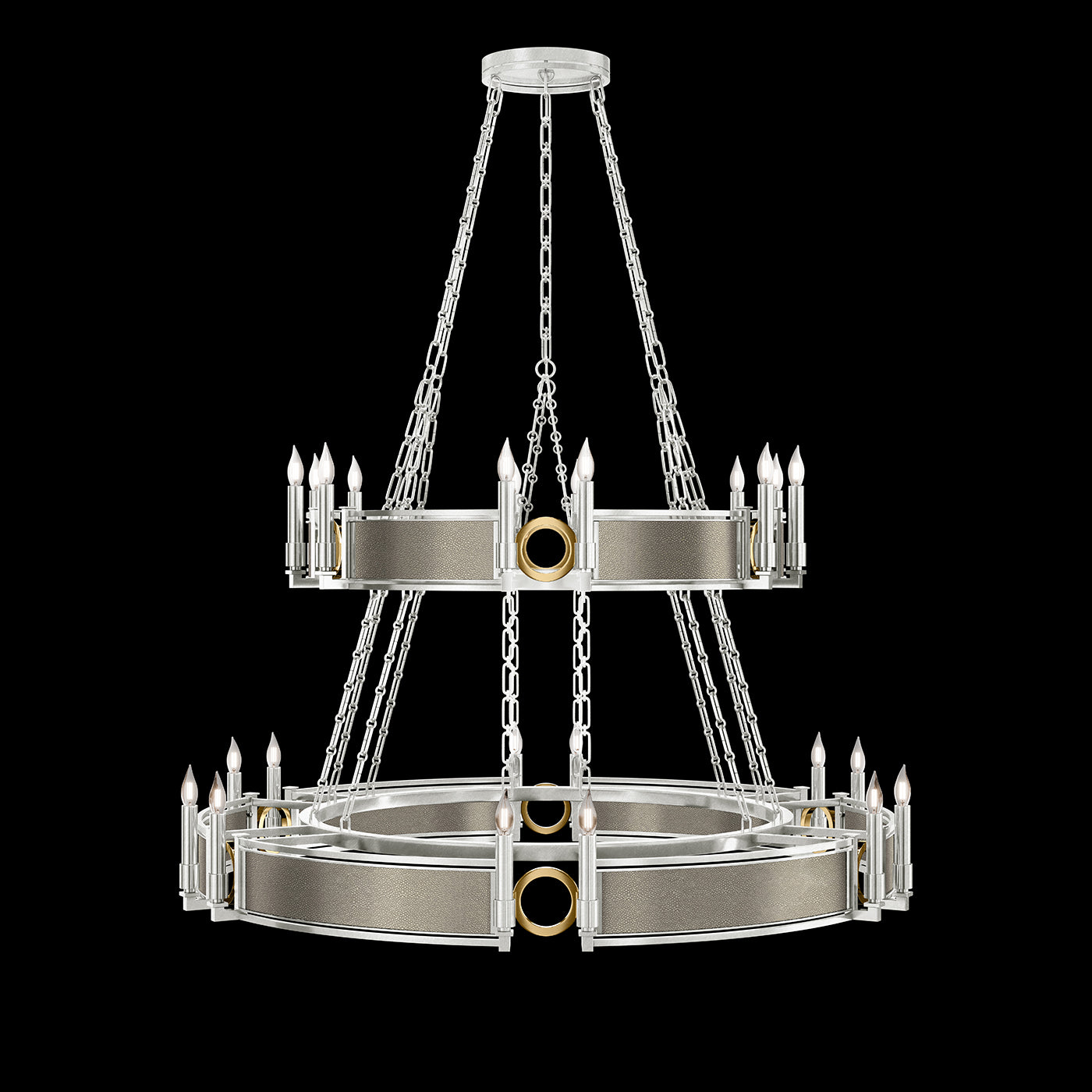 Fine Art Mirage 50"W Round Chandelier