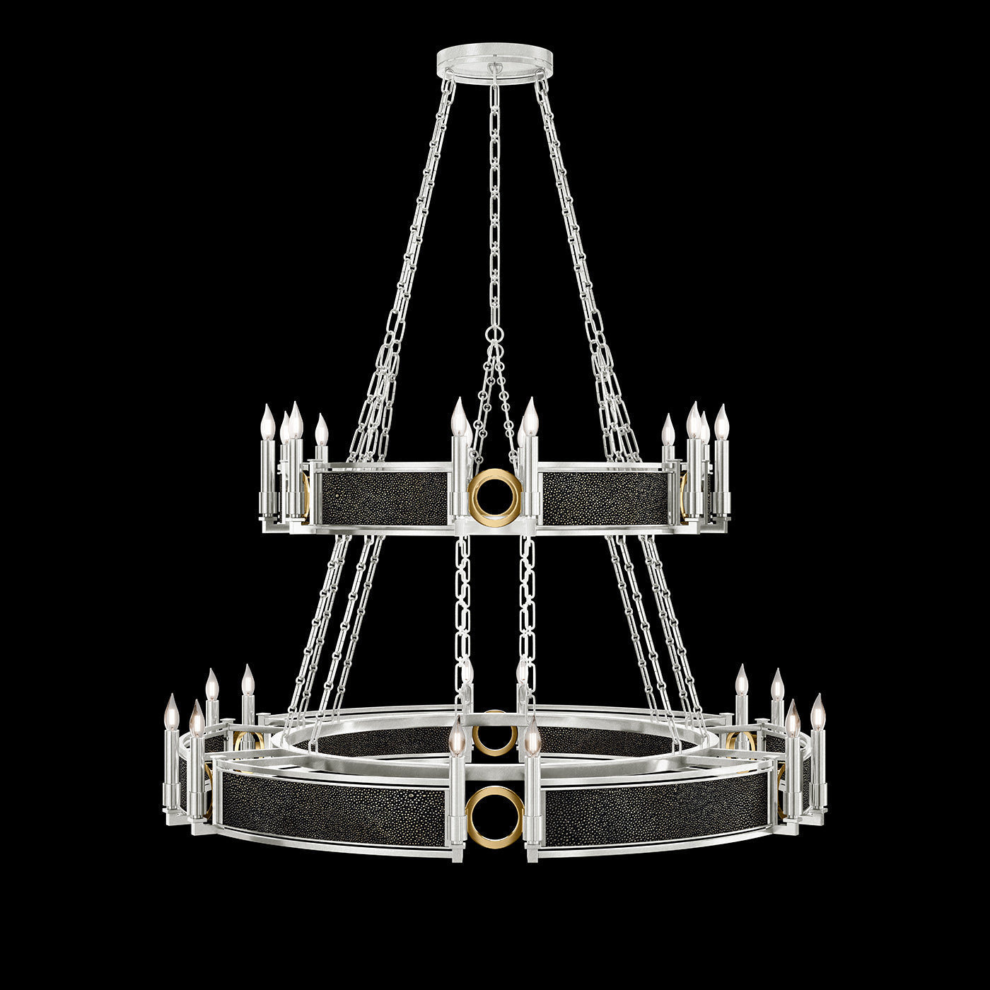 Fine Art Mirage 50"W Round Chandelier
