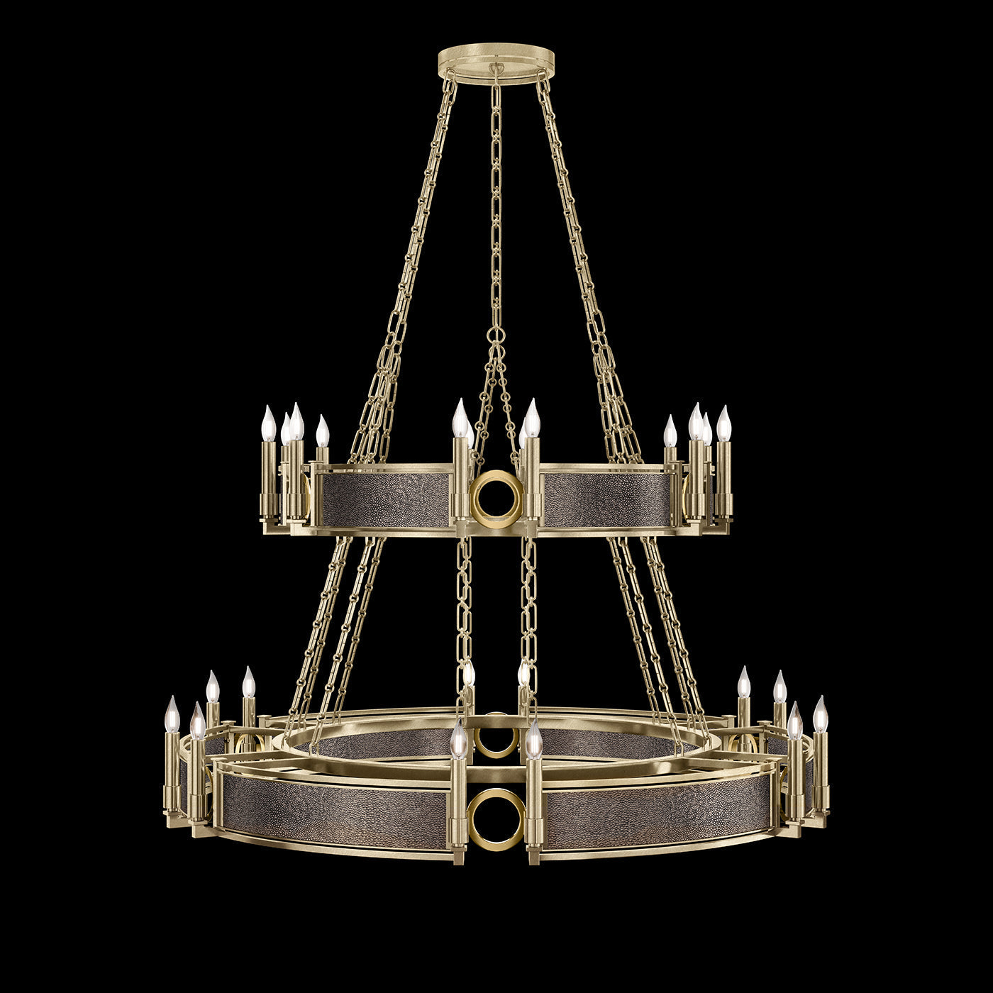 Fine Art Mirage 50"W Round Chandelier