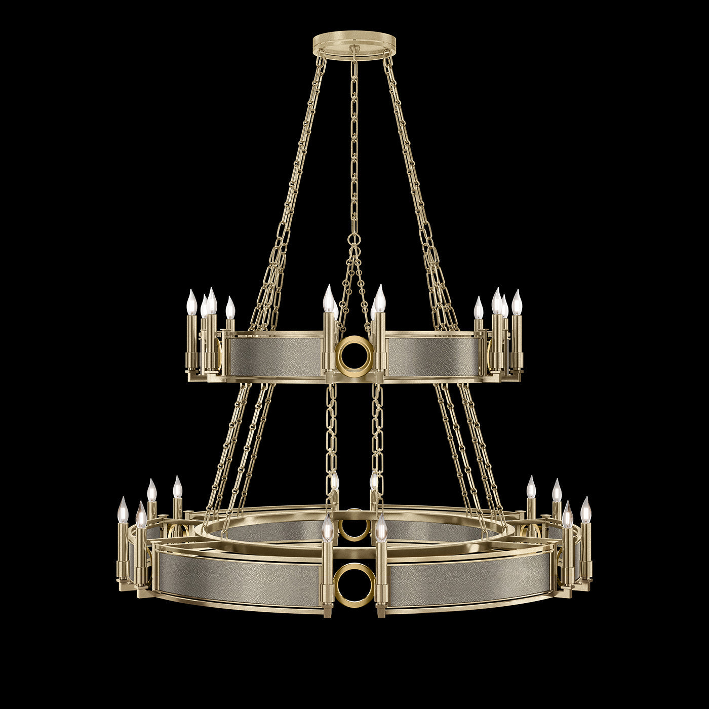 Fine Art Mirage 50"W Round Chandelier