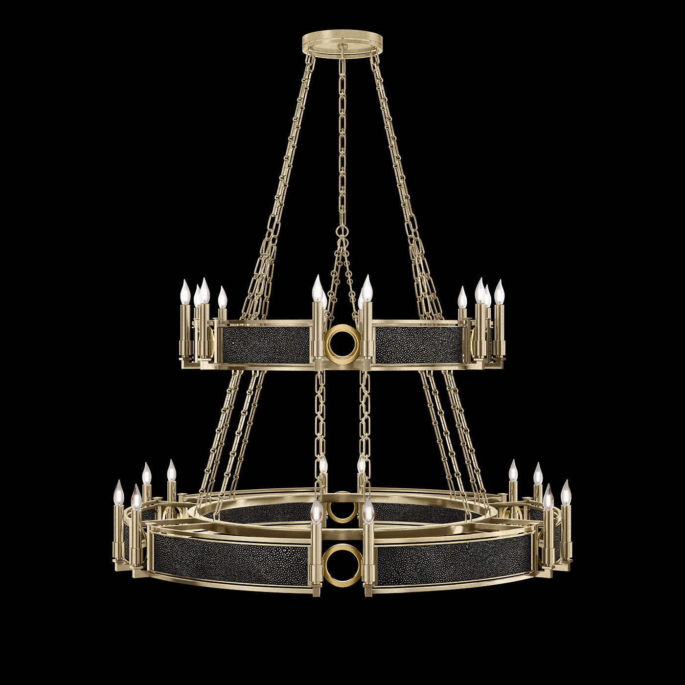 Fine Art Mirage 50"W Round Chandelier