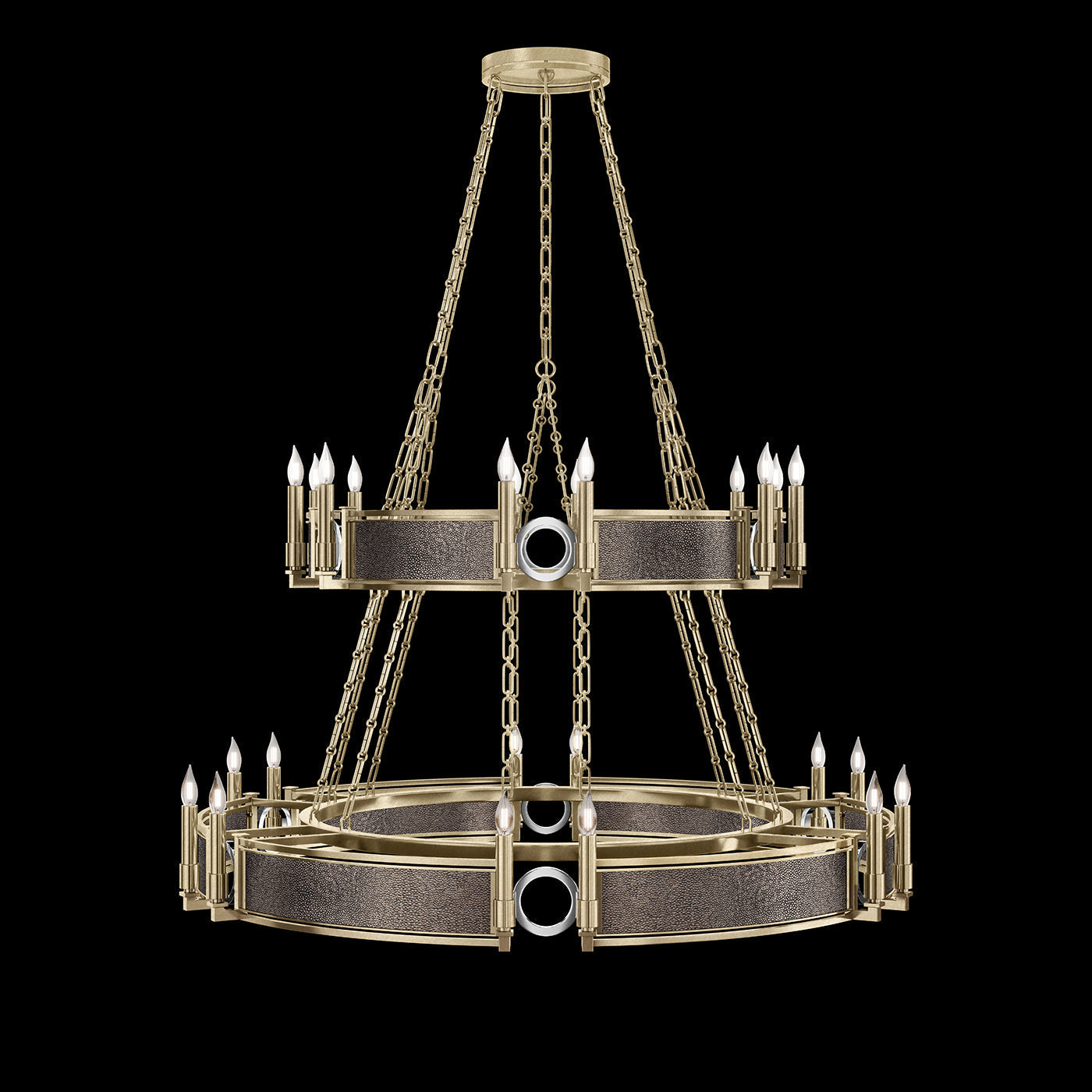 Fine Art Mirage 50"W Round Chandelier