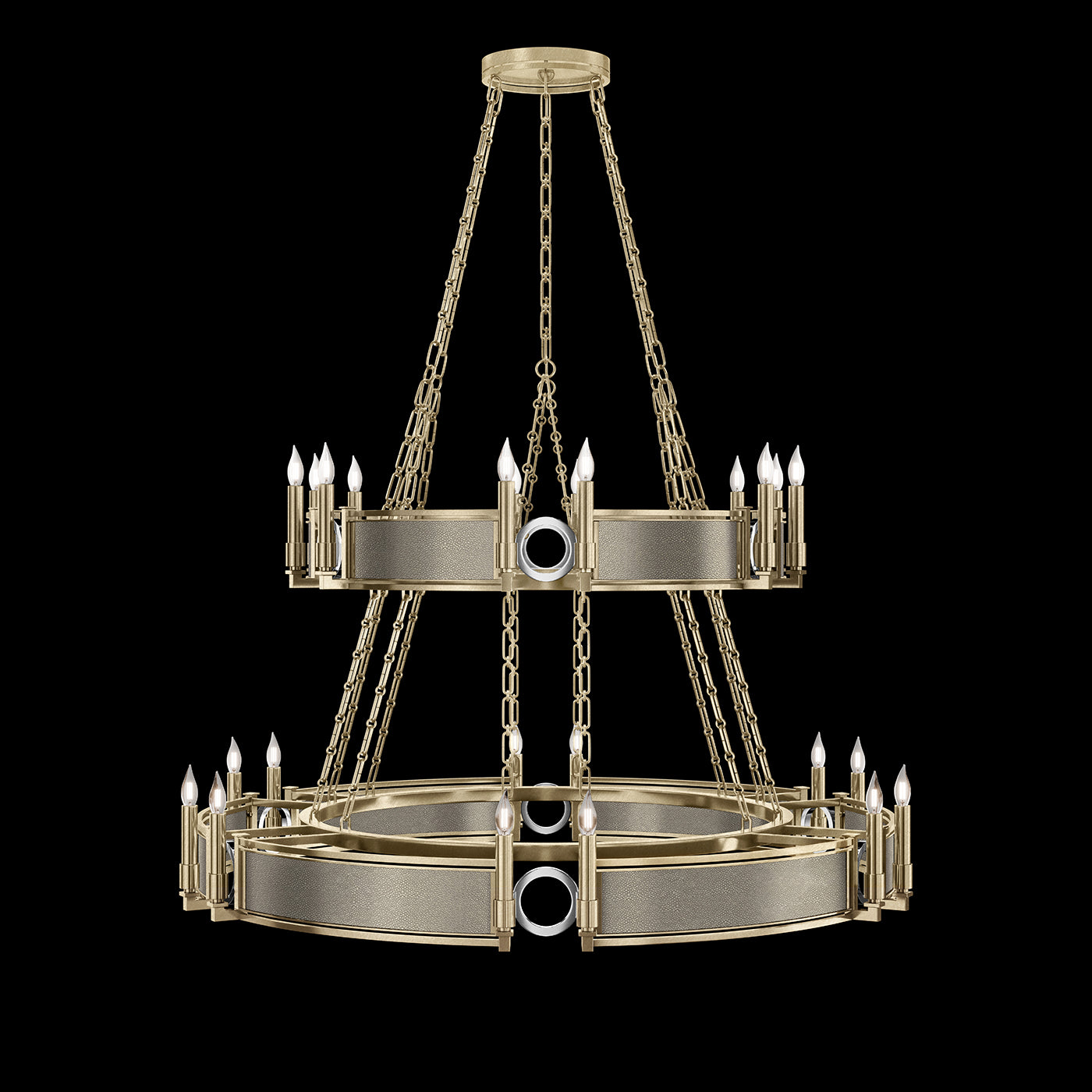 Fine Art Mirage 50"W Round Chandelier