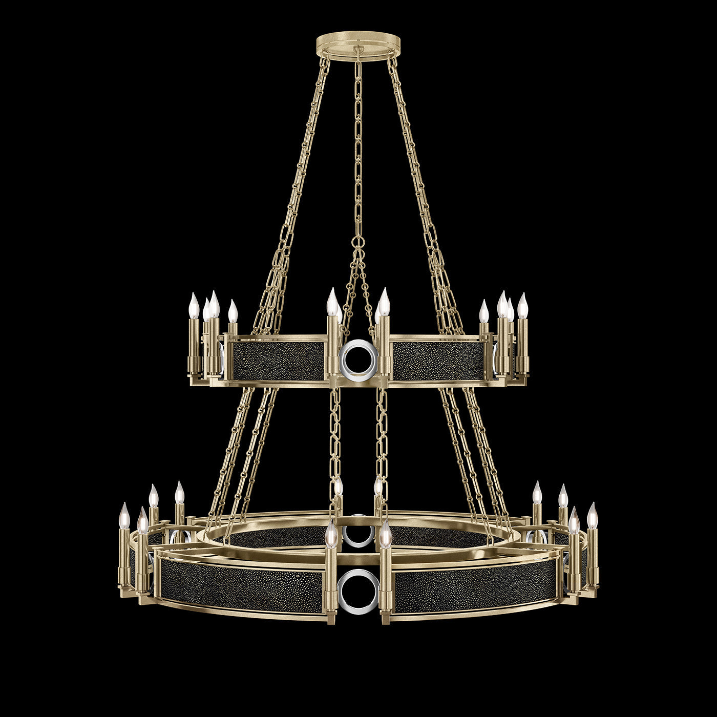 Fine Art Mirage 50"W Round Chandelier
