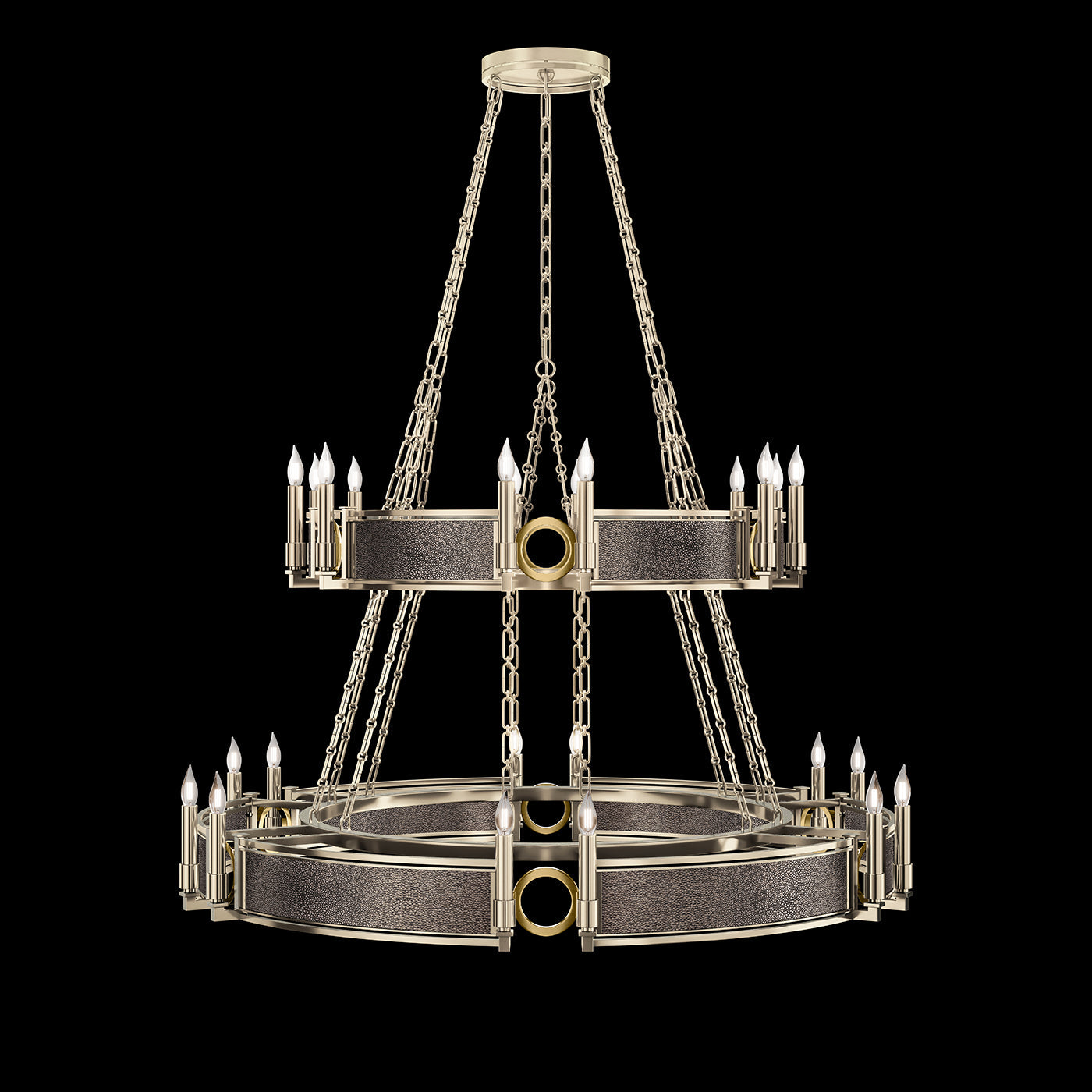Fine Art Mirage 50"W Round Chandelier