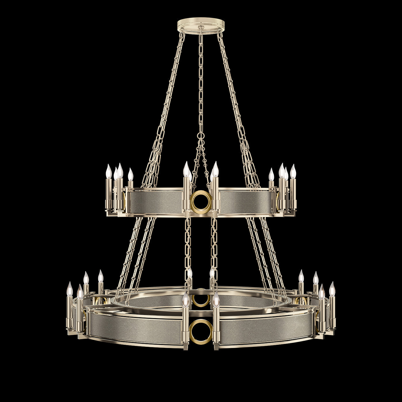 Fine Art Mirage 50"W Round Chandelier