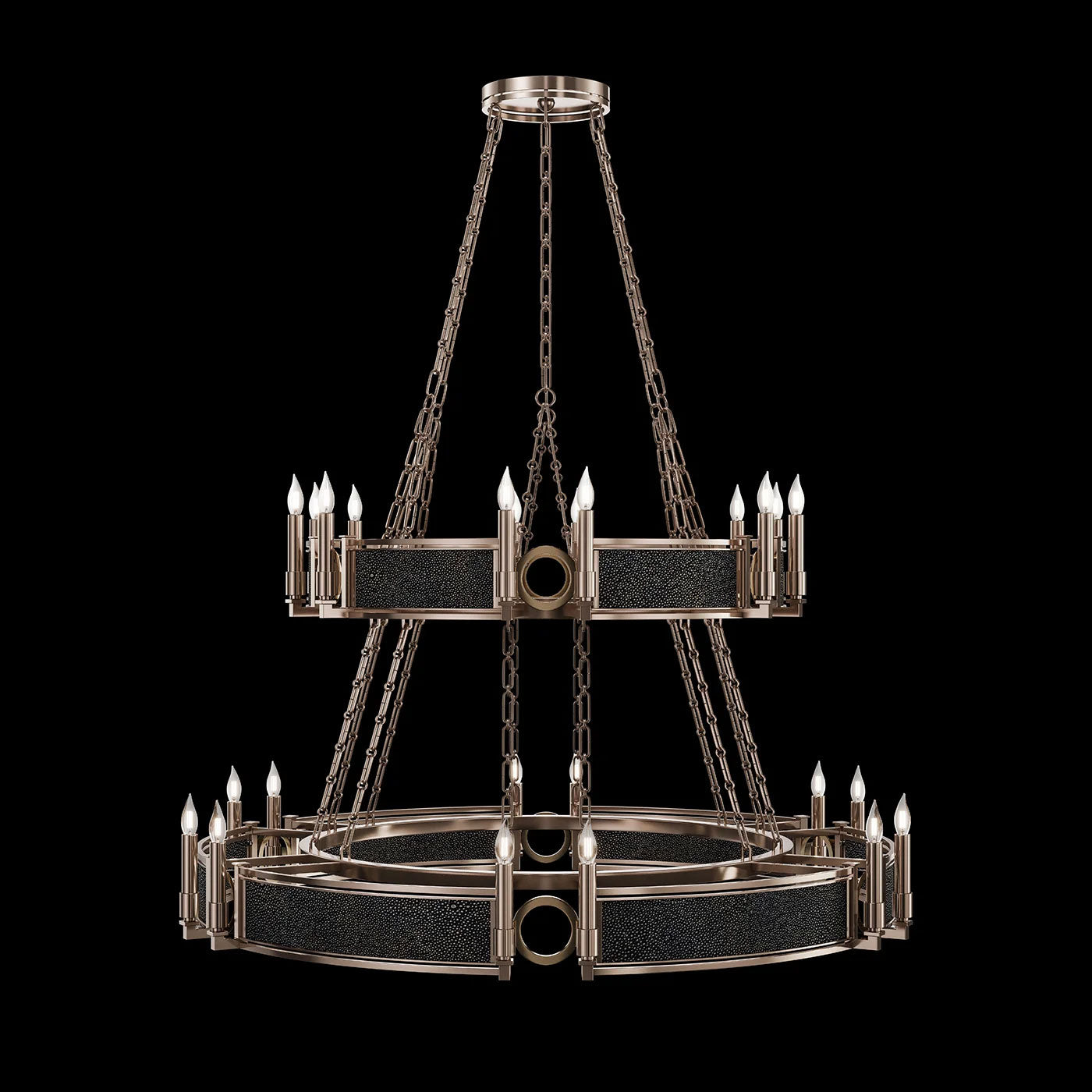 Fine Art Mirage 50"W Round Chandelier