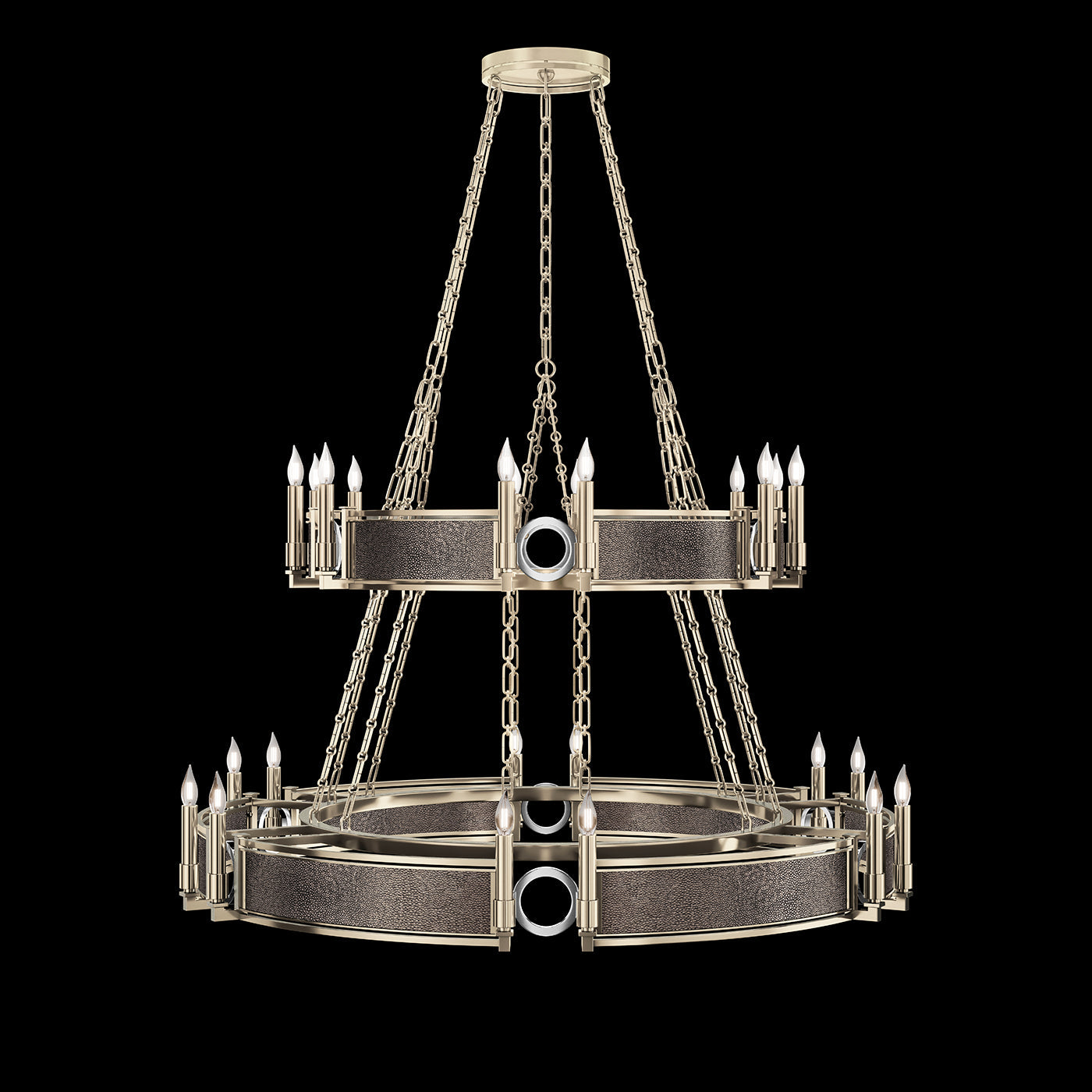 Fine Art Mirage 50"W Round Chandelier