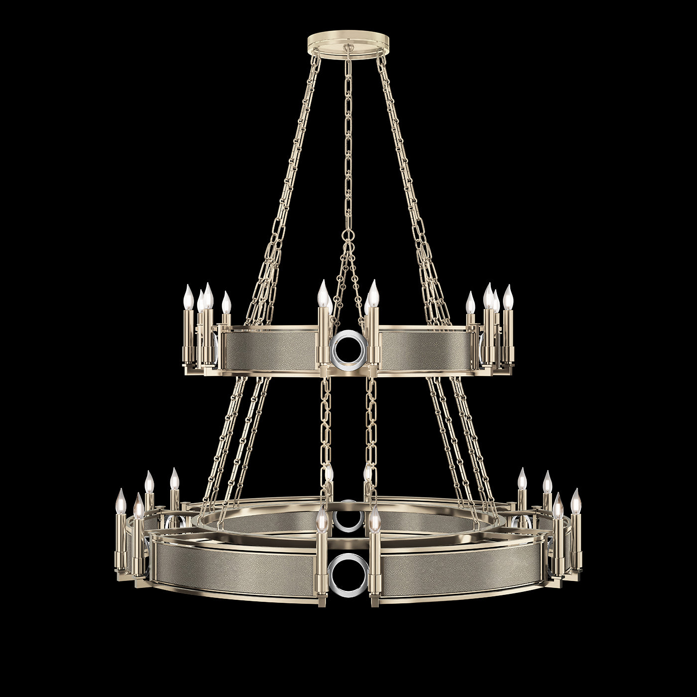 Fine Art Mirage 50"W Round Chandelier