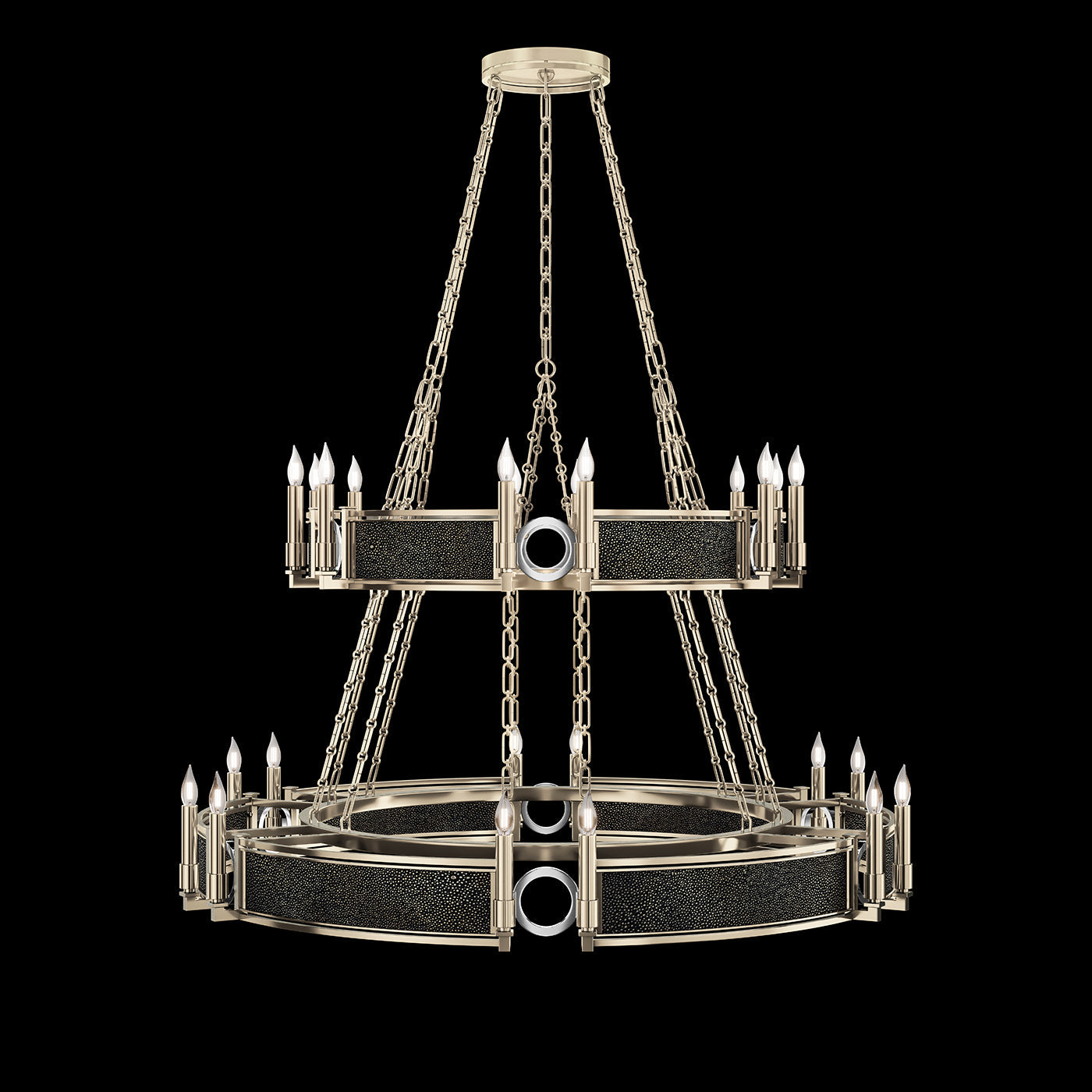 Fine Art Mirage 50"W Round Chandelier