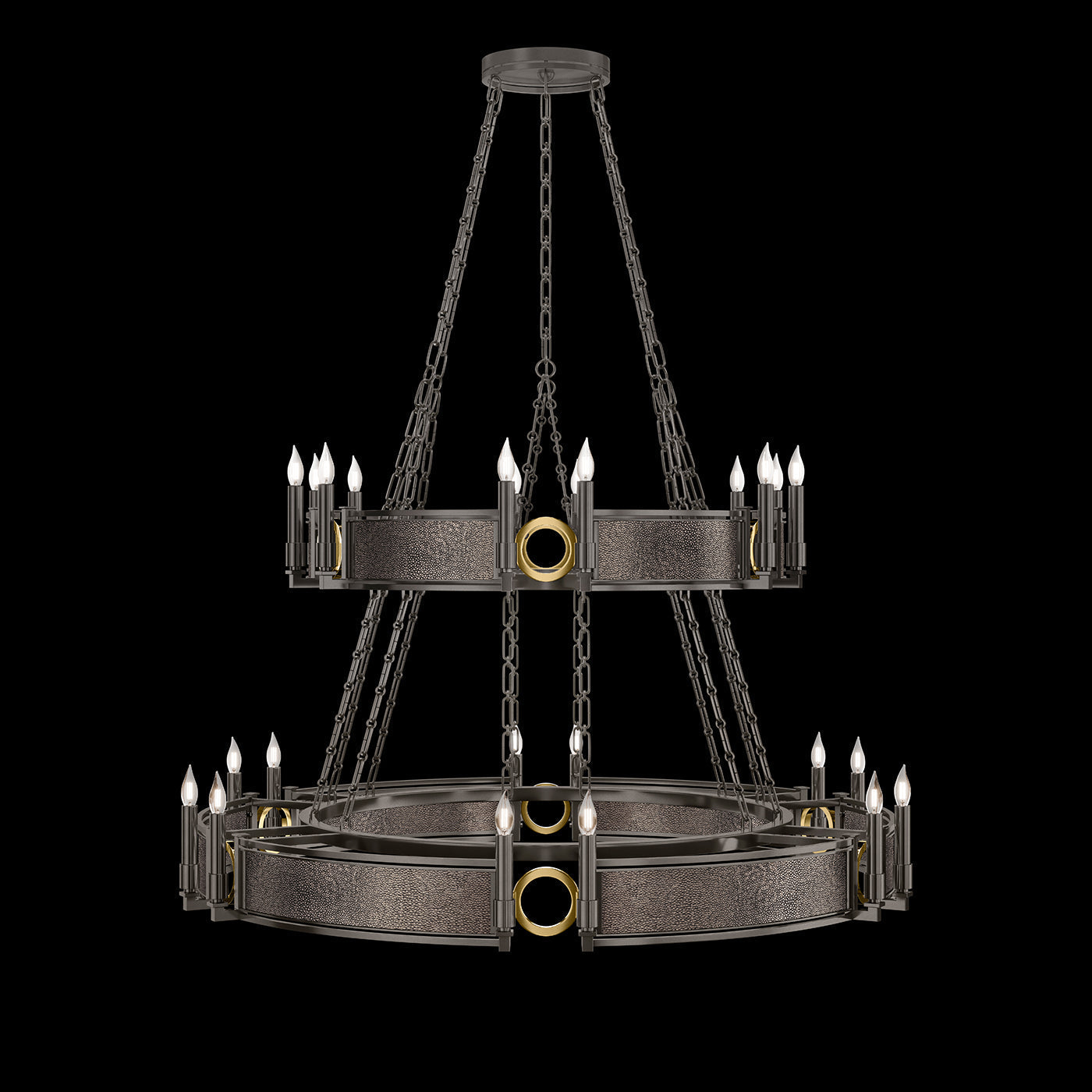 Fine Art Mirage 50"W Round Chandelier