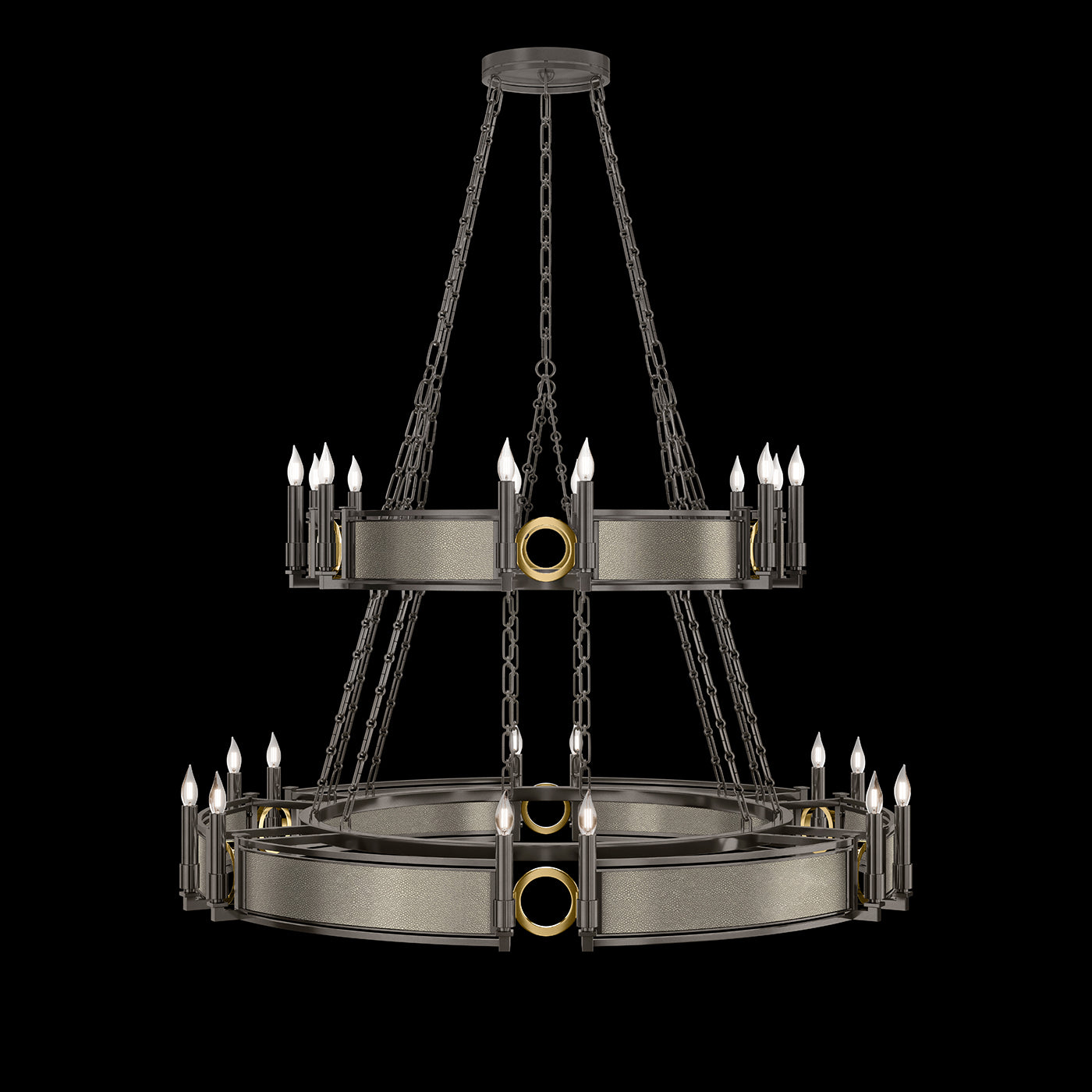 Fine Art Mirage 50"W Round Chandelier