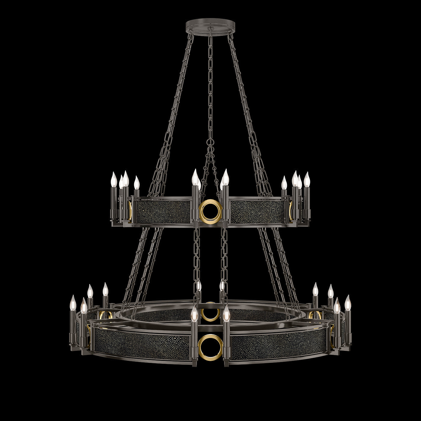 Fine Art Mirage 50"W Round Chandelier