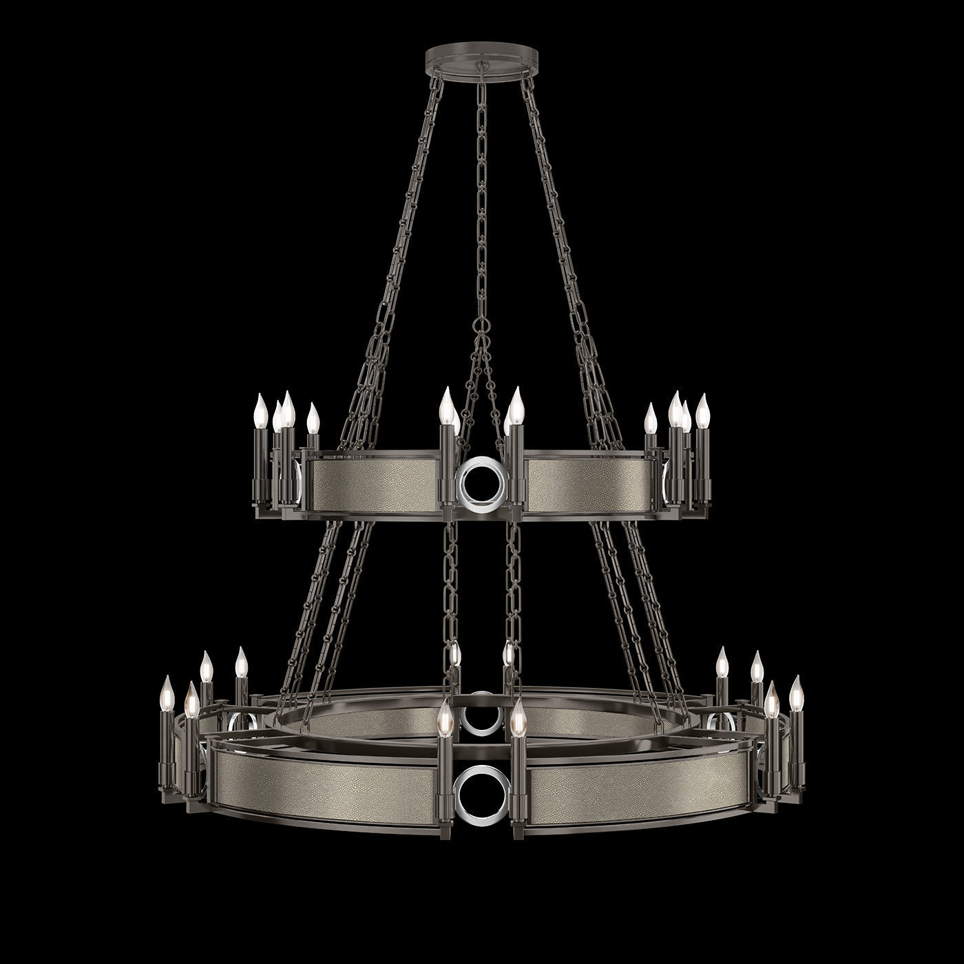 Fine Art Mirage 50"W Round Chandelier