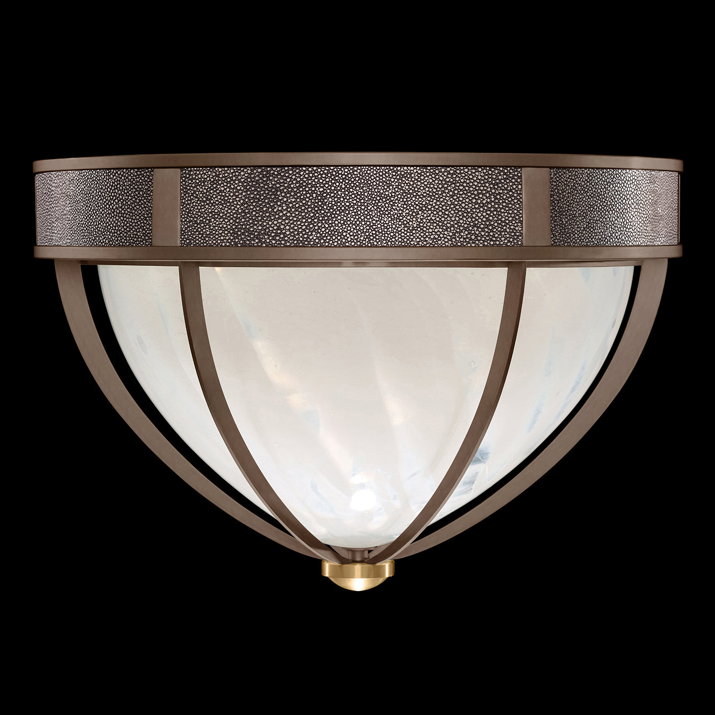 Fine Art Mirage 18.75"W Round Flush Mount