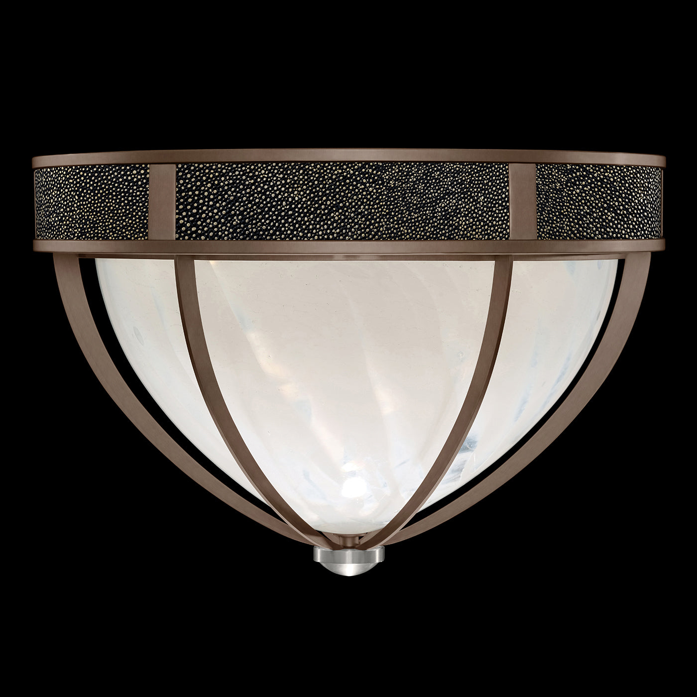 Fine Art Mirage 18.75"W Round Flush Mount