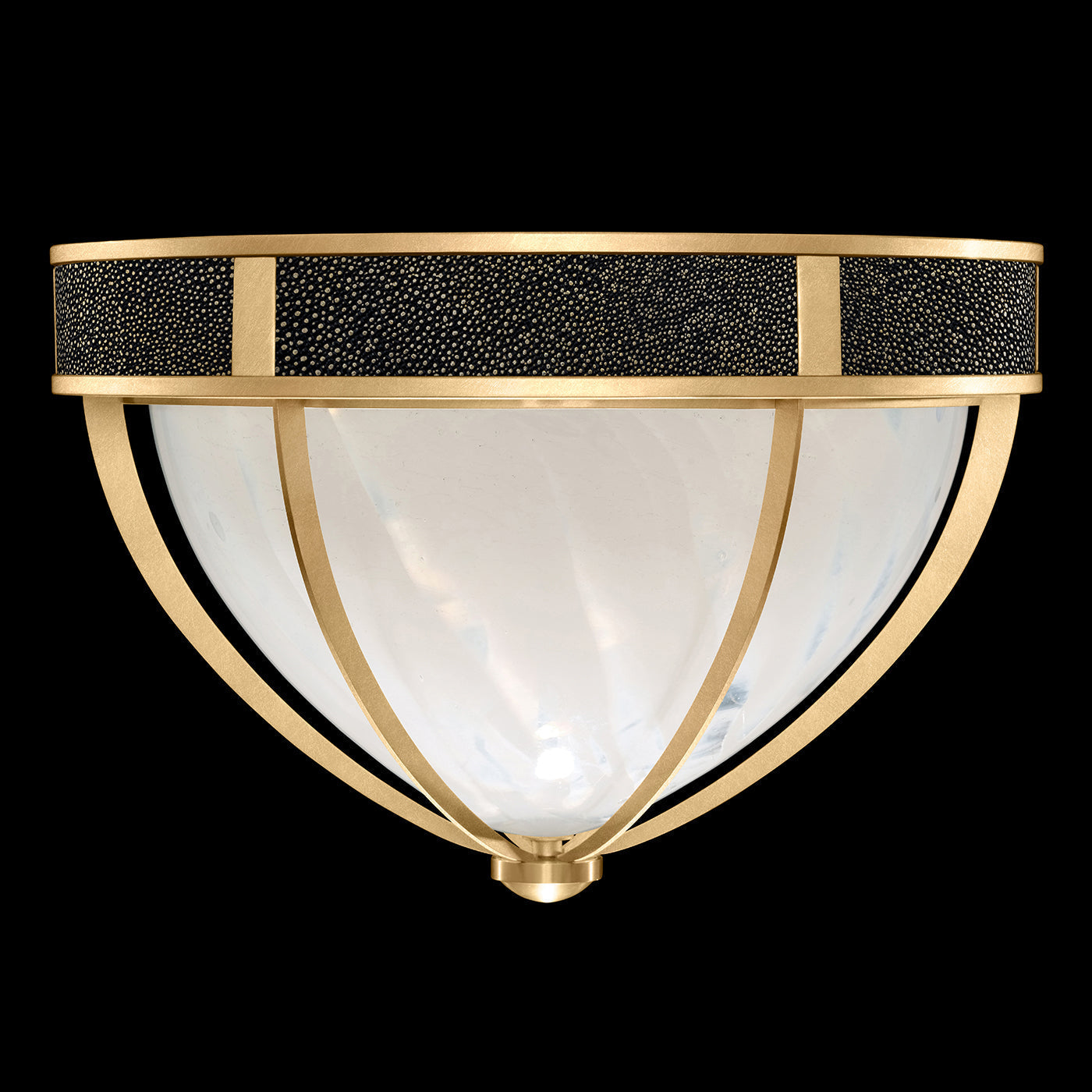Fine Art Mirage 18.75"W Round Flush Mount