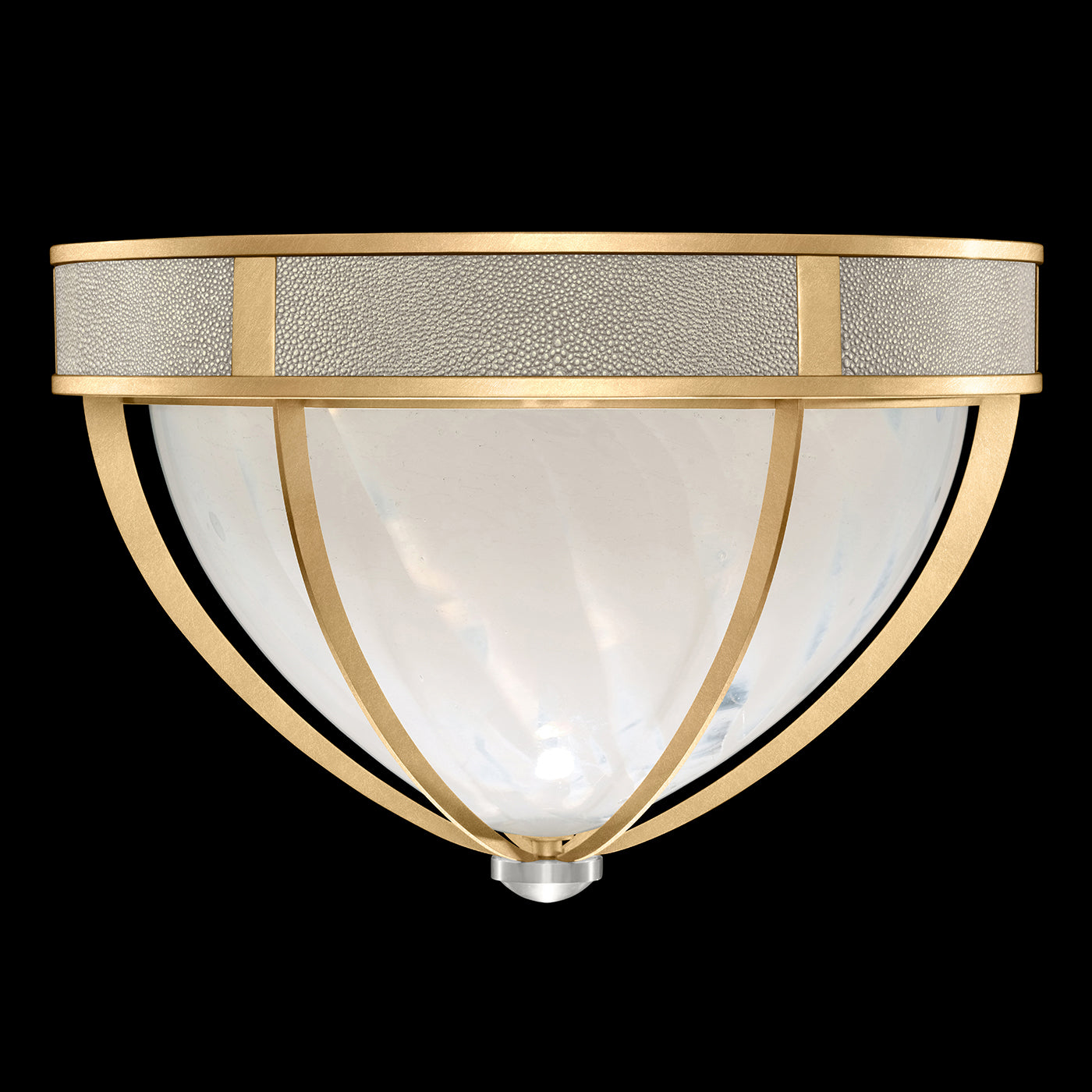 Fine Art Mirage 18.75"W Round Flush Mount