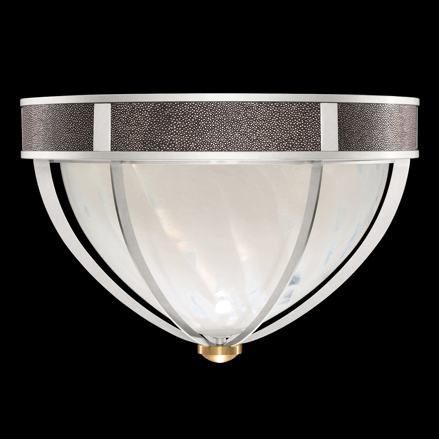Fine Art Mirage 18.75"W Round Flush Mount
