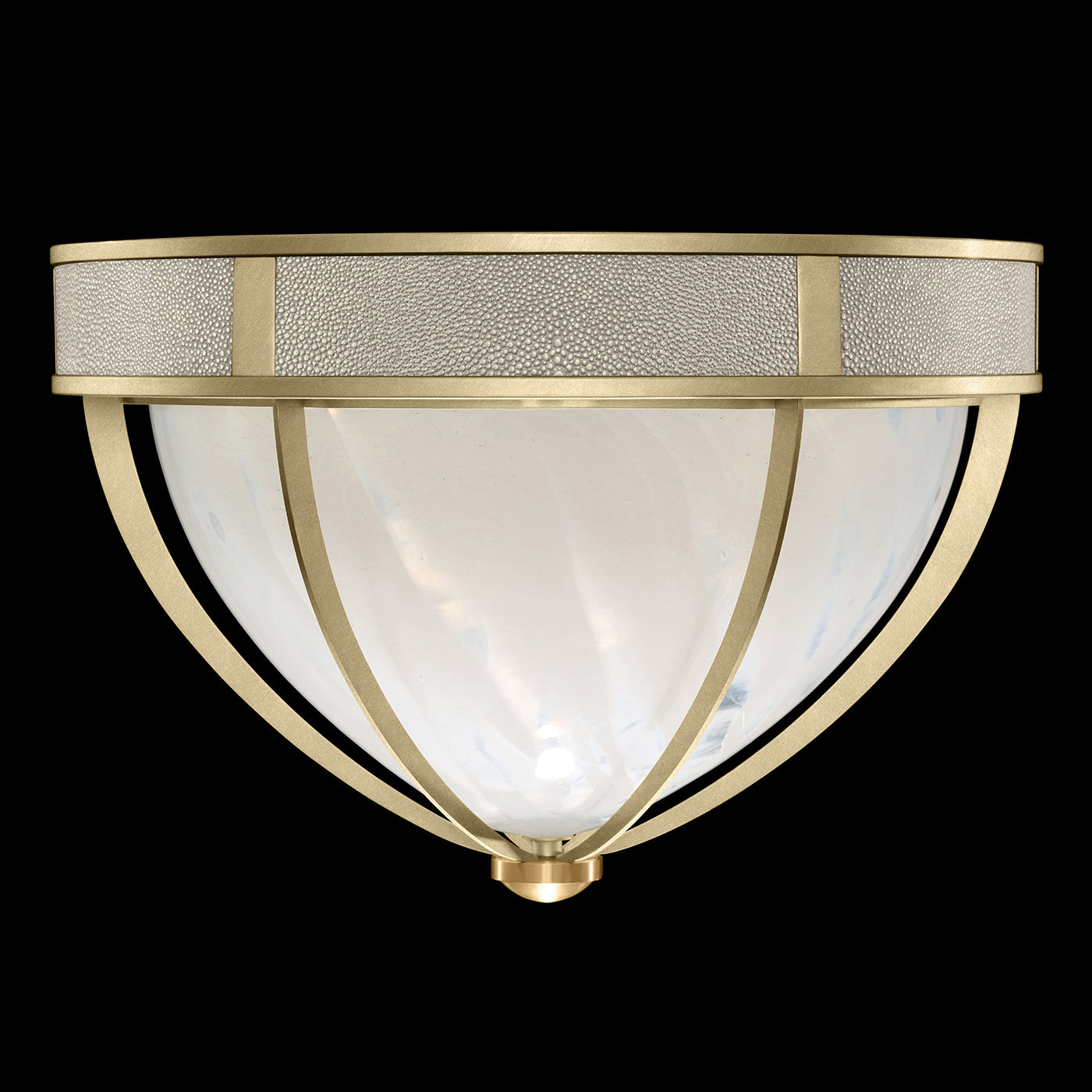 Fine Art Mirage 18.75"W Round Flush Mount