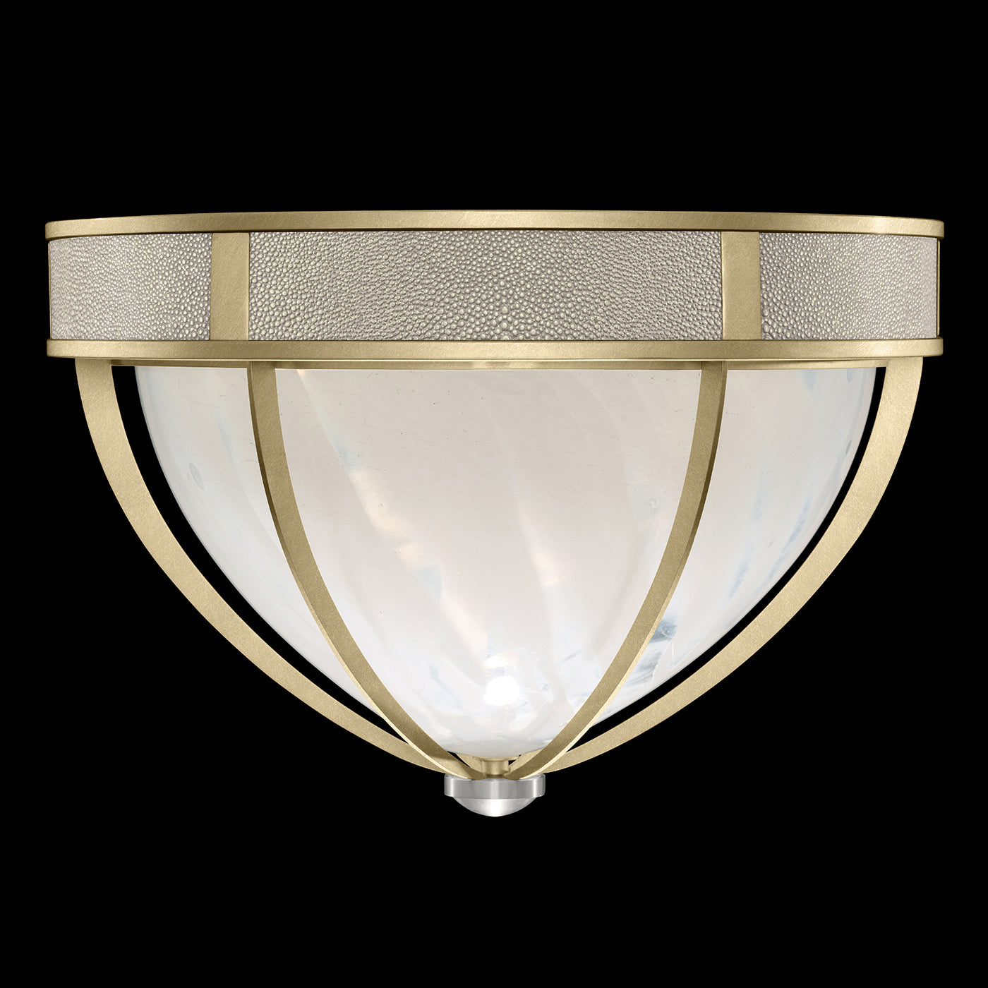 Fine Art Mirage 18.75"W Round Flush Mount